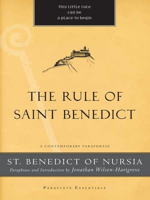 cover image of The Rule of Saint Benedict